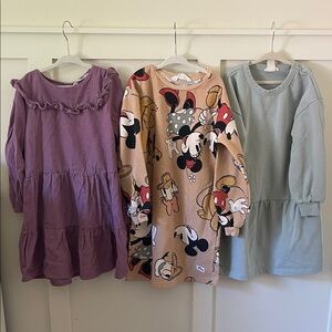 H&M Girls Swearshirt Dresses